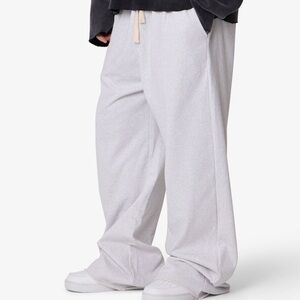 NEW ULTRA Baggy Lightweight Sweatpants Heather Grey
